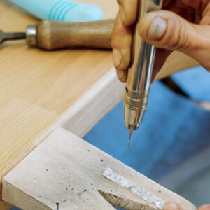 Ring making tool used at improvers course at BENCHspace silversmithing jewellery school