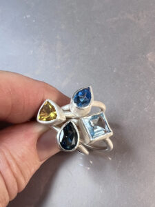 fancy stone set rings